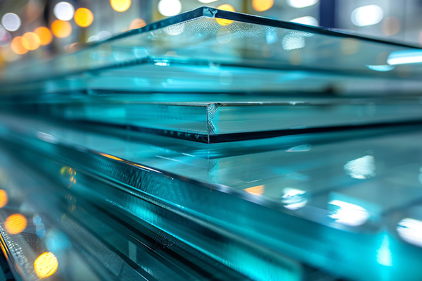 Stacked window glass